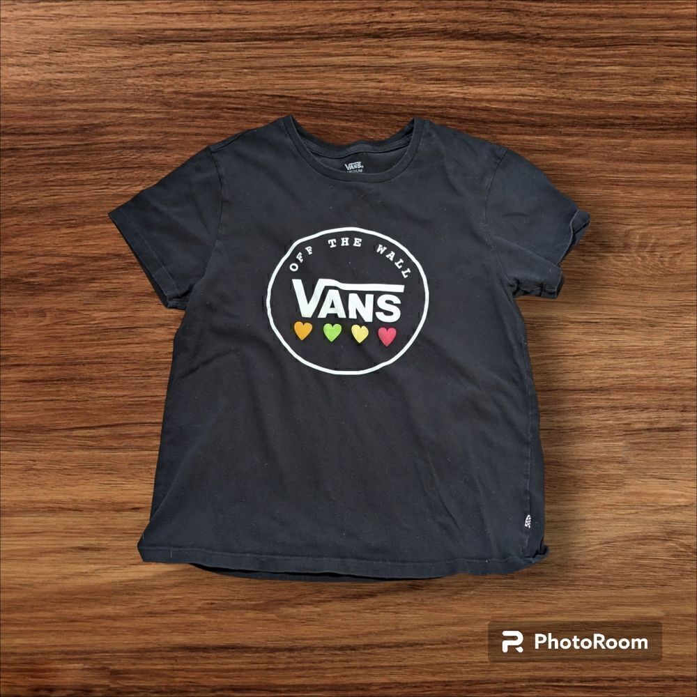 Vans Black Heart Graphic Tee Shirt
